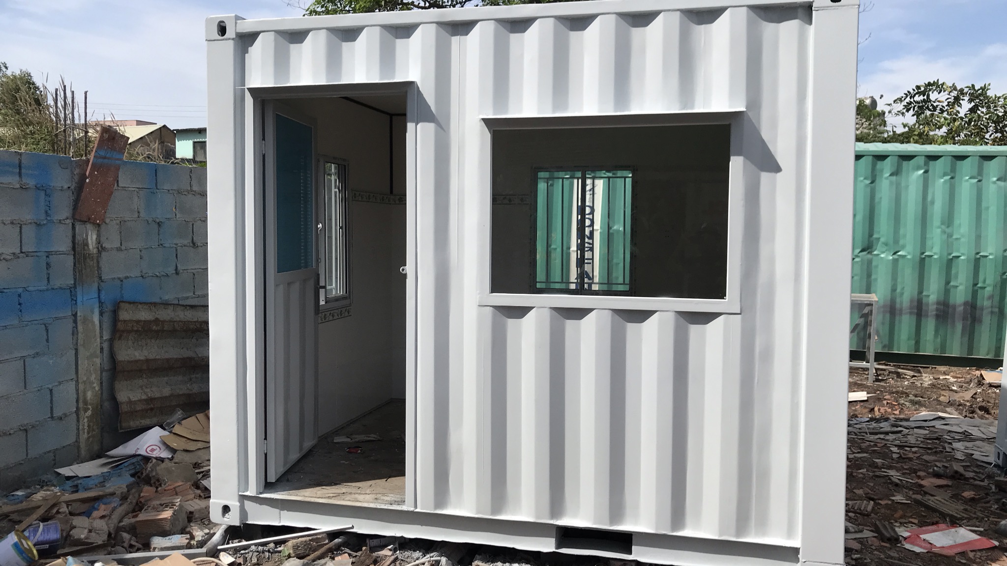 Container bảo vệ toalet 10 feet