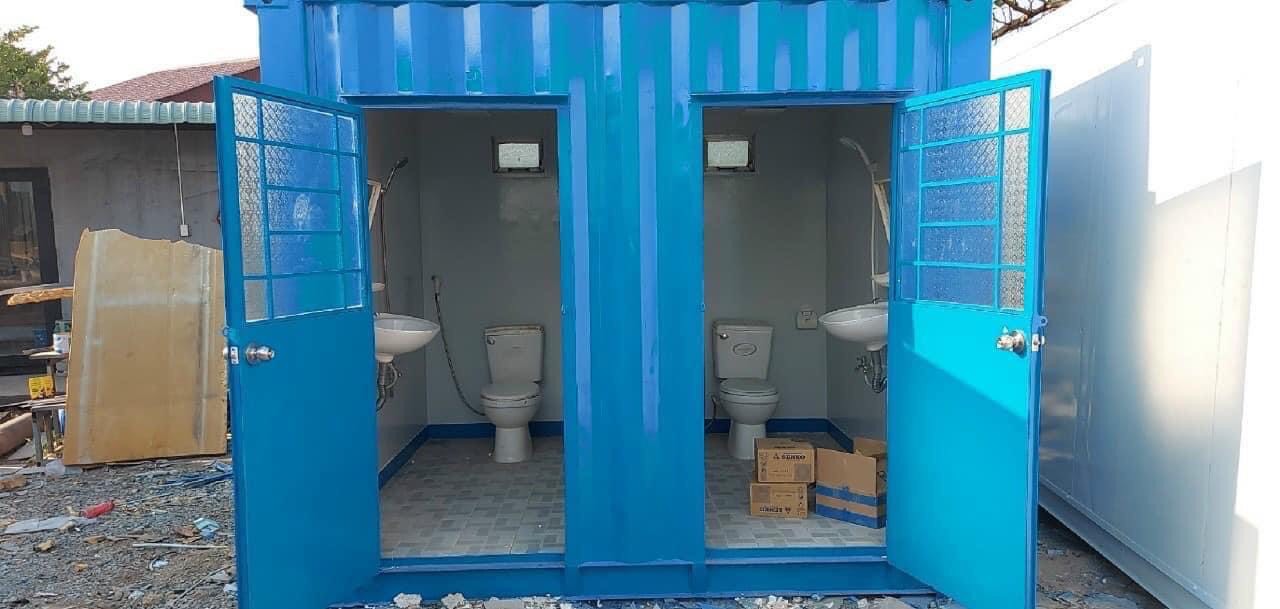 Container toilet - bảo vệ