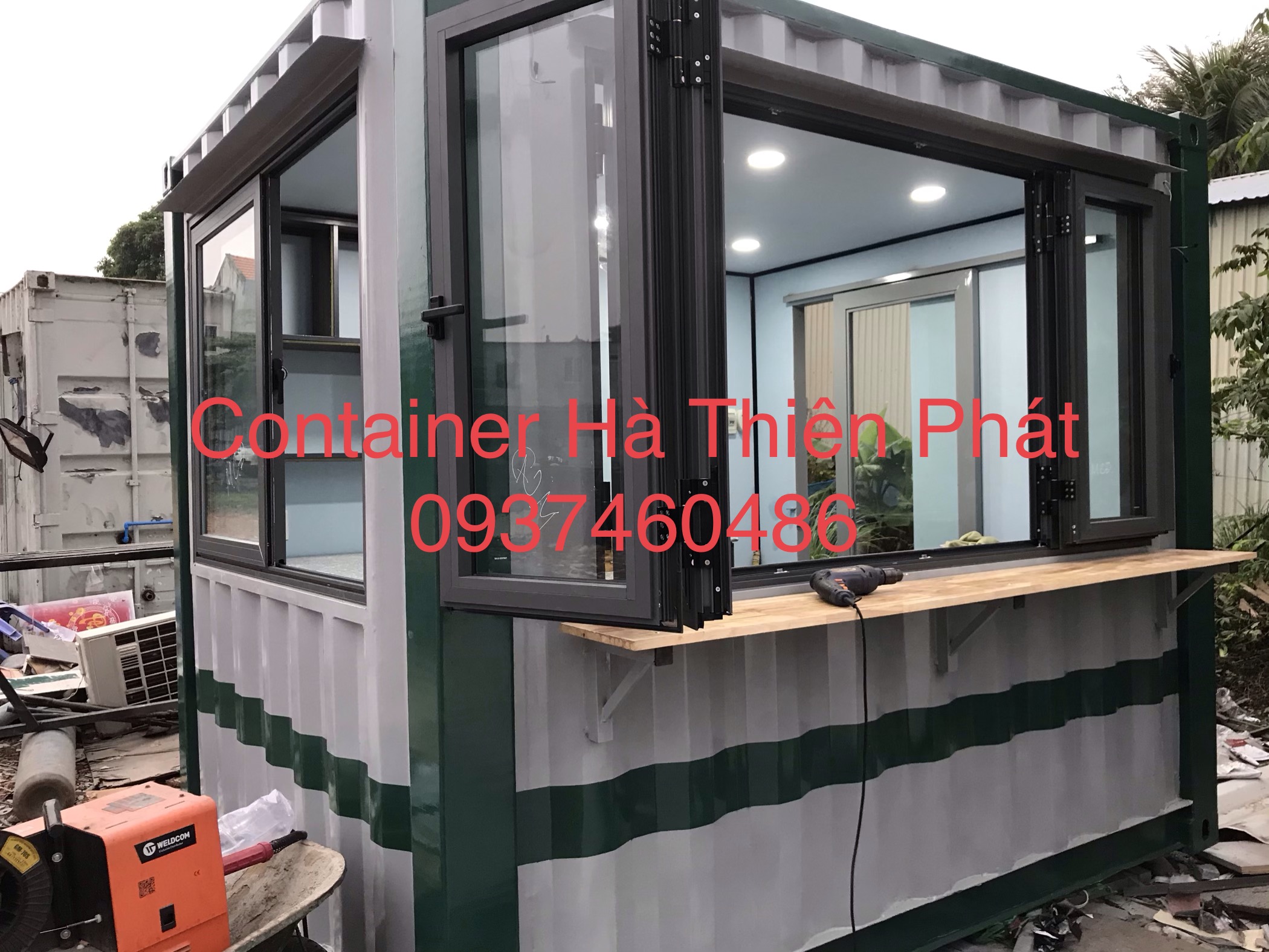 Container cà phê