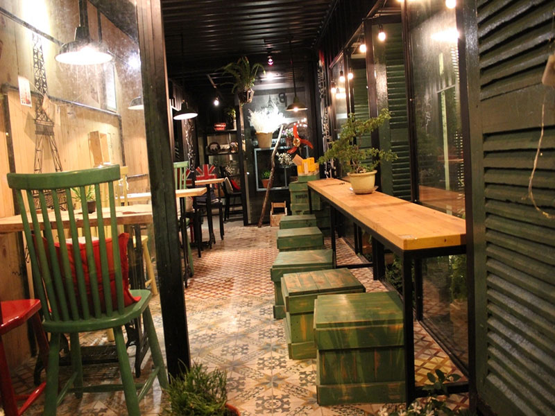 Container Cafe tại TPHCM