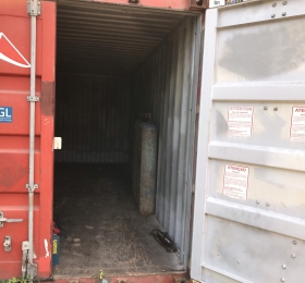 Container làm kho